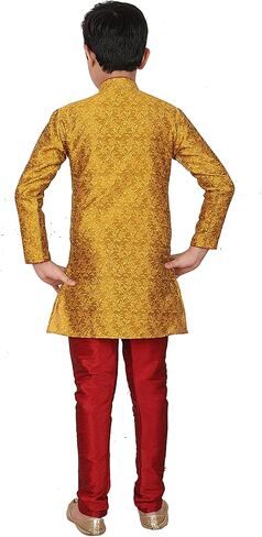 Pro-Ethic Style Developer Silk Kids Kurta Set for Boys | Indian Traditional Wear | 1 To 16 Years | Pack of 1 (S-106) in Kuwait