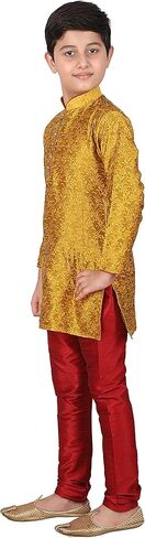Pro-Ethic Style Developer Silk Kids Kurta Set for Boys | Indian Traditional Wear | 1 To 16 Years | Pack of 1 (S-106) in Kuwait
