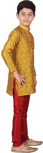 Pro-Ethic Style Developer Silk Kids Kurta Set for Boys | Indian Traditional Wear | 1 To 16 Years | Pack of 1 (S-106) in Kuwait