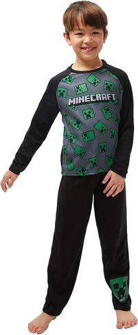 Minecraft Boys' Creeper Pajamas in Saudi Arabia