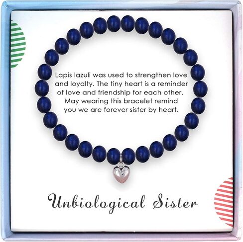 SOLINFOR Best Friends Bracelet - My Unbiological Sister Bracelet BFF Friendship Jewelry Gift Idea for Women in Kuwait
