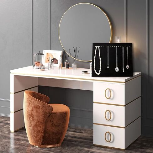 سيرت باي 4 عبوات من حوامل عرض القلائد المخملية السوداء لبيع المجوهرات والقلادات، حامل عرض مع 17 خطاف، حامل تخزين مجوهرات للسلسلة in Kuwait