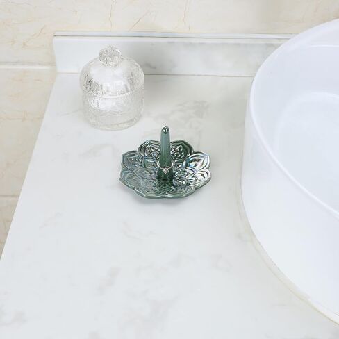Butterfly Ring Holder, Decorative Jewelry Holder, Birthday Valentine's Day Christmas Engagement Wedding Gifts for Women, Ceramic Green in Kuwait
