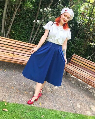 Belle Poque Summer Short Sleeve Office Button Down Blouse Stripe Shirt Tops with Bow Tie BP573 in Saudi Arabia