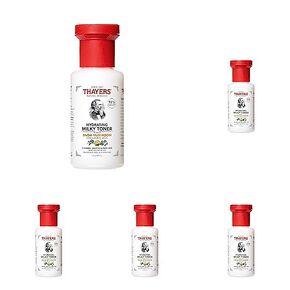تونر حليبي للوجه من ثايرز مع فطر الثلج وحمض الهيالورونيك، تونر طبيعي لطيف للوجه، تم اختباره من قبل أطباء الجلدية، للبشرة الجافة والحساسة، 12 أونصة in Kuwait