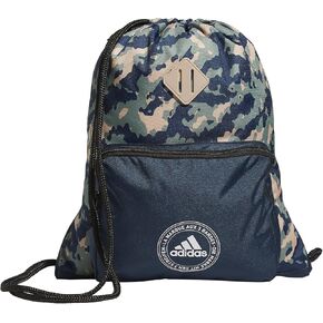 adidas Classic 3S 2 Sackpack, Wonder Clay/Silver Metallic, One Size in Saudi Arabia