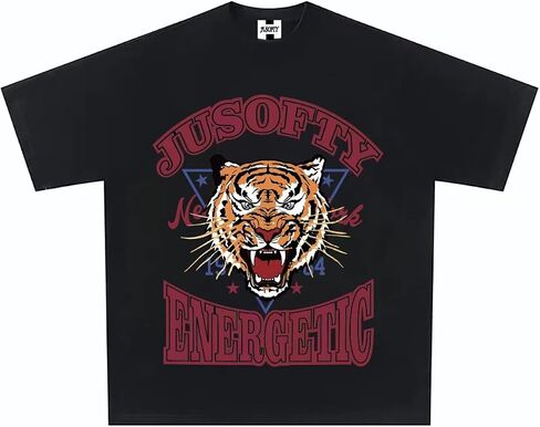 DUDHUH Men’s T-Shirts Techwear Japanese Streetwear Hip Hop Short Sleeve Shirts for Men in Kuwait