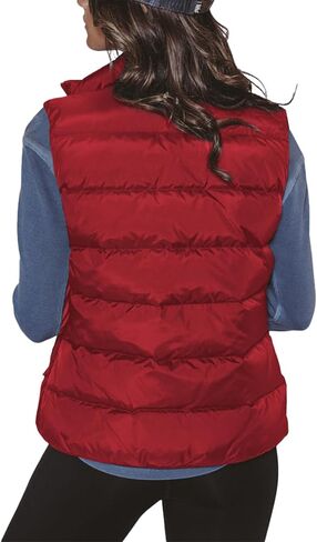 JIHUILAI Womens Puffer Vest Lightweight Stand Collar Sleeveless Vest with Zipper Pockets Travel and Outdoor Puffy Vest Women in Saudi Arabia