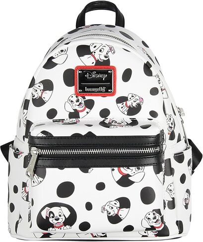 Loungefly Disney 101 Dalmatians Spots and Pups Lucky Penny Patch Allover Print Mini Backpack in Saudi Arabia