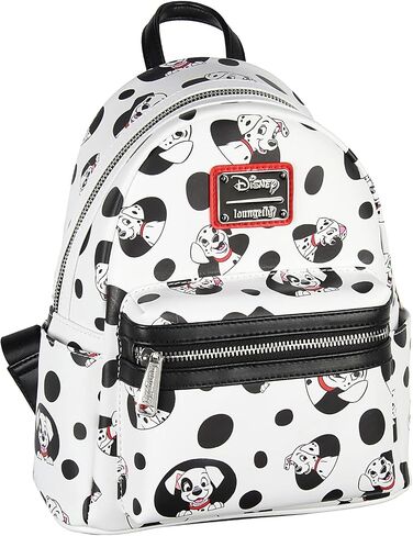 Loungefly Disney 101 Dalmatians Spots and Pups Lucky Penny Patch Allover Print Mini Backpack in Saudi Arabia