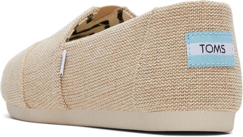 حذاء مسطح للسيدات من TOMS مصنوع من القطن المعاد تدويره Alpargata in Kuwait