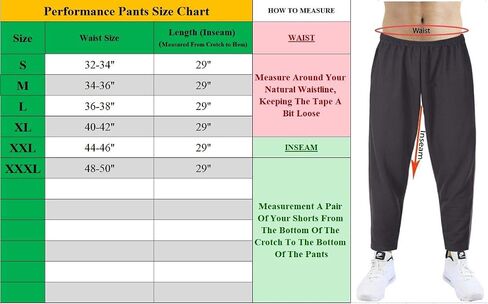 DARESAY 3 Pack: Men’s Athletic Pants with Pockets, Mens Sweatpants, Workout Pants for Men with Pockets (Up to 3XL) in Kuwait