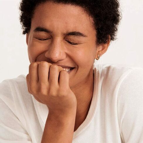 MYEARS Women Huggie Earrings Gold Hoop 14K Gold Filled Small Simple Hypoallergenic Everyday Jewelry in Kuwait