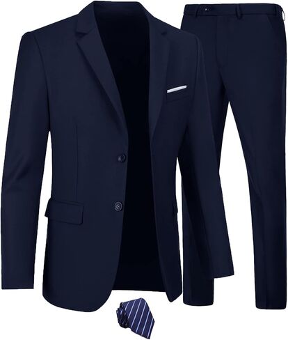 Furuyal Men's Casual Sport Coat Slim Fit Two Button Suit Blazer Lightweight Jackets in Saudi Arabia