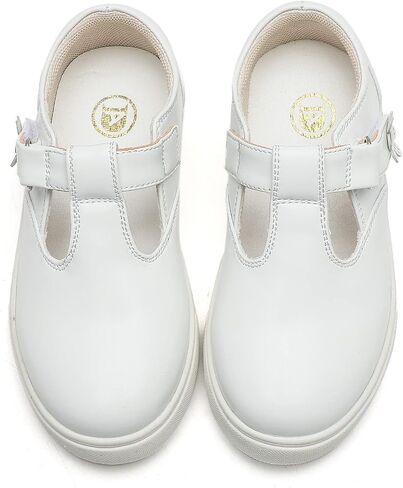 DADAWEN Girls Cute Mary Jane Flats School Uniform Shoes Comfort Sneakers (Toddler/Little Kid/Big Kid) in Kuwait