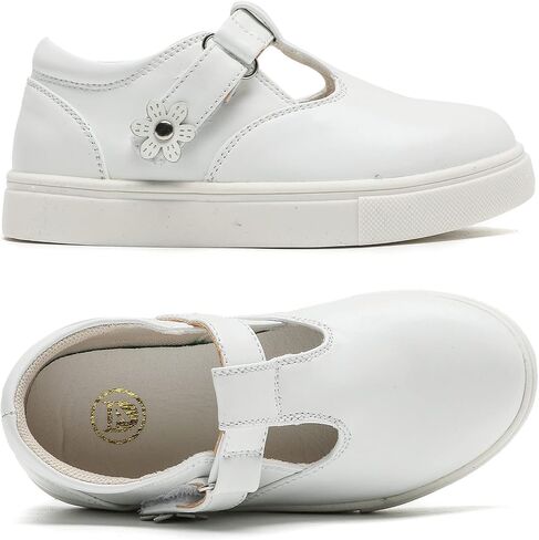 DADAWEN Girls Cute Mary Jane Flats School Uniform Shoes Comfort Sneakers (Toddler/Little Kid/Big Kid) in Kuwait
