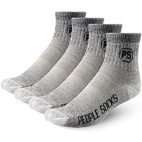 جوارب People Socks للرجال والنساء من صوف ميرينو 4 أزواج 71% ممتاز مع دعم للقوس صنع في الولايات المتحدة الأمريكية in Kuwait