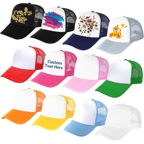 Funkeet التسامي القبعات رجل سائق شاحنة قبعة شبكة قبعات البيسبول النسائية القبعات المخصصة تصميم بنفسك in Kuwait