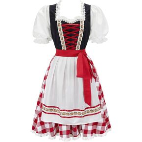 Haorugut Oktoberfest Costumes Women German Dirndl Dresses Women Oktoberfest Outfits