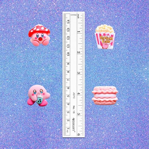 35PCS Cartoon Shoes Decoration Charms for Croc Clog Decoration, Cute Cartoon Charms Accessories for Kids Girls Boys Party Favor in Saudi Arabia