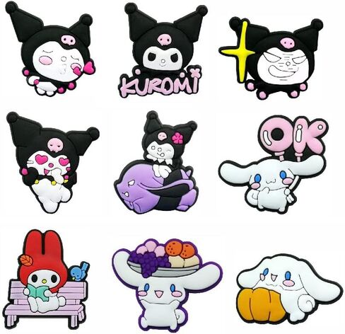 26 قطعة من تعليقات كروكس للبنات، صنادل كلوج وسوار معصم، اكسسوارات للاطفال الاولاد والبنات والرجال والنساء، هدايا حفلات الكريسماس in Kuwait