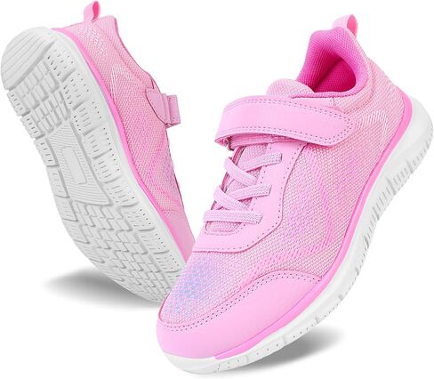 SPR&JOY Boys Girls Slip On Sneakers, Tennis Shoes for Girls Boys, Running Lightweight Breathable Sneaker, Schools Outdoor Kids Shoe in Saudi Arabia
