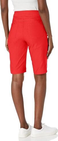SLIM-SATION Women's Pull on Solid Fine Line Twill Short in Saudi Arabia