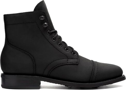 حذاء برقبة طويلة للسيدات من شركة Thursday Boot Company بمقدمة كاب كابتن للكاحل in Kuwait