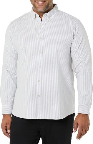 Goodthreads Men's Standard-Fit Long-Sleeve Stretch Oxford Shirt in Saudi Arabia