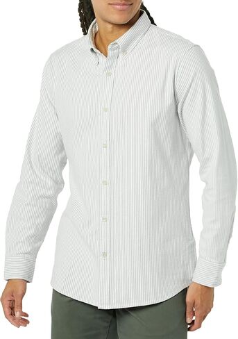 Goodthreads Men's Standard-Fit Long-Sleeve Stretch Oxford Shirt in Saudi Arabia