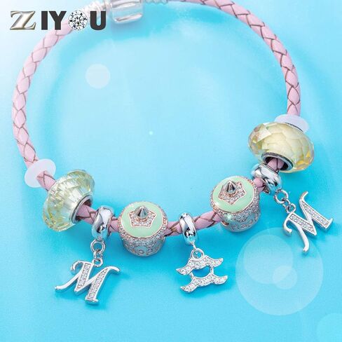 12 Zodiac Sign Charms for Charm Bracelets - 925 Sterling Silver Constellation/Horoscope Pendants in Kuwait