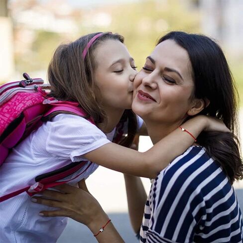 Yesteel العودة إلى سوار المدرسة، اليوم الأول من الهدايا المدرسية الأم ابنة الصداقة مطابقة الأساور، البوصلة القلب نجمة إنفينيتي سحر قابل للتعديل سلسلة الرغبات الأساور للنساء الفتيات المعلم in Kuwait