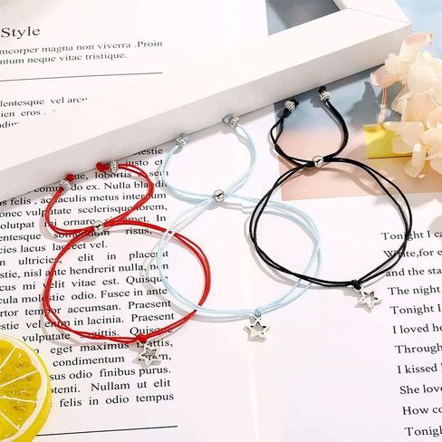 Yesteel العودة إلى سوار المدرسة، اليوم الأول من الهدايا المدرسية الأم ابنة الصداقة مطابقة الأساور، البوصلة القلب نجمة إنفينيتي سحر قابل للتعديل سلسلة الرغبات الأساور للنساء الفتيات المعلم in Kuwait