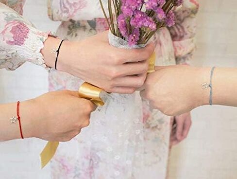 Yesteel العودة إلى سوار المدرسة، اليوم الأول من الهدايا المدرسية الأم ابنة الصداقة مطابقة الأساور، البوصلة القلب نجمة إنفينيتي سحر قابل للتعديل سلسلة الرغبات الأساور للنساء الفتيات المعلم in Kuwait