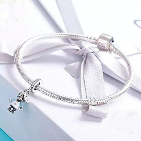ABAOLA Boy OR Girl Dangle 925 Sterling Silver Child Charm Beads for Fashion Charms Bracelet & Necklace in Kuwait