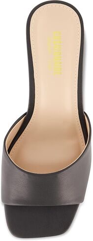 CUSHIONAIRE Evie Kitten Heel Sandals for Women, Slip On One Band Dress Sandals with Memory Foam, Wide Widths and 3 Inch Heel in Saudi Arabia