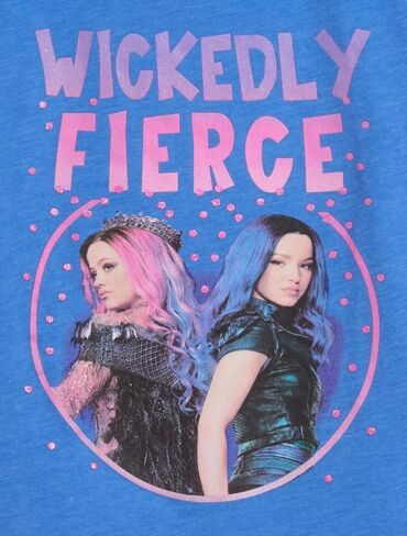Disney Descendants Mal Evie Uma Carlos Jay 3 Pack Short Sleeve T-Shirt in Saudi Arabia