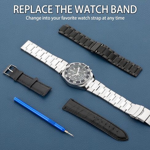 ايفينترونيك مجموعة ادوات ازالة حلقات الساعة، مجموعة ادوات سوار الساعة، مجموعة ادوات قضيب زنبركي لاستبدال سوار الساعة، اداة ازالة دبوس الساعة لتعديل سوار الساعة in Kuwait