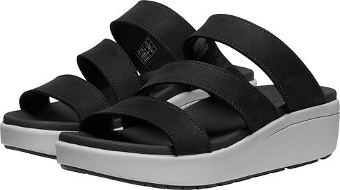 KEEN Women's Ellecity Slide Open Toe Slip on Comfortable Platform Wedge Sandals in Kuwait
