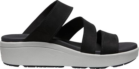 KEEN Women's Ellecity Slide Open Toe Slip on Comfortable Platform Wedge Sandals in Kuwait