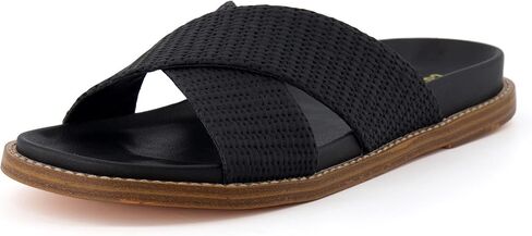 CUSHIONAIRE Women's Nell footbed sandal with +Comfort, Wide Widths Available in Saudi Arabia