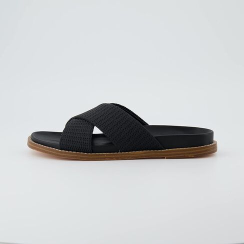 CUSHIONAIRE Women's Nell footbed sandal with +Comfort, Wide Widths Available in Saudi Arabia