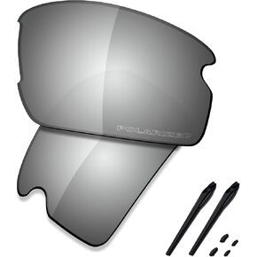 SAUCER Premium Replacement Lenses & Rubber Kits for Oakley Flak 2.0 OO9295 Sunglasses