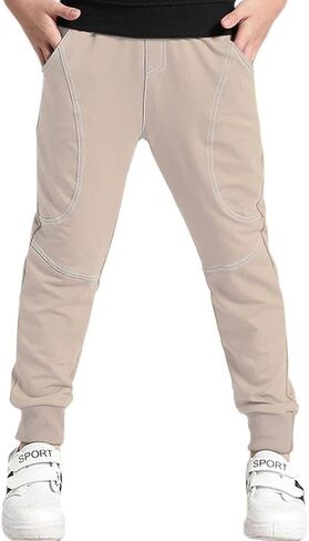 BINPAW Boy's Cotton Sweatpants, Age 4T-16 Years in Kuwait