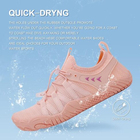 Quick Dry Barefoot Beach & Pool Shoes - Slip-on for Women & Men, Surf, Yoga & Water Sports in Saudi Arabia