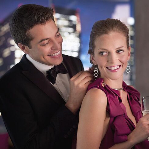 Sterling Silver Dangle Earrings for Women, 14k Gold Plated Double Linear Drop Statement Earrings Anniversary Birthday Gifts for Women Girls in Kuwait