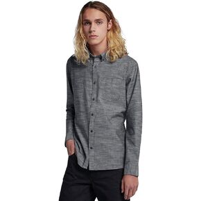Hurley Men's One and Only Textured Long Sleeve Button Up in Saudi Arabia