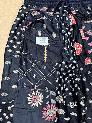 SAHIBA Handicraft India® Harem Pants for Women Patchwork Yoga Boho Palazzo Maternity PJ Clothing in Saudi Arabia