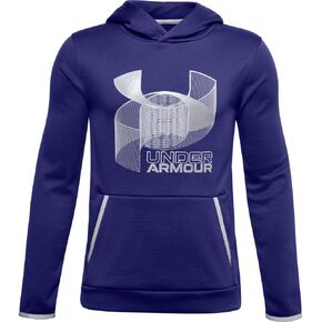 سترة بقلنسوة للأولاد من Under Armour Fleece تحمل العلامة التجارية in Saudi Arabia