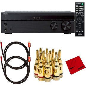 Sony STRDH590 5.2 Multi-Channel 4k HDR AV Receiver with Deco Gear HDMI Cable Bundle in Kuwait